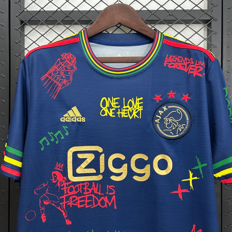 Ajax x Bob Marley 25/26 Herren Fan-Version Blau