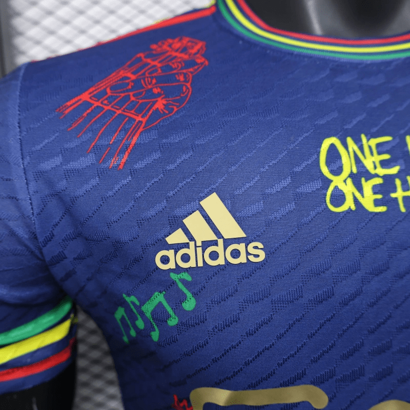Ajax x Bob Marley 25/26 Herren Spieler-Version Dunkelblau