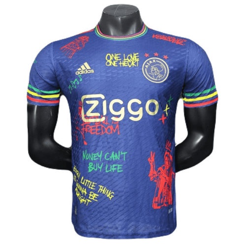 Ajax x Bob Marley 25/26 Herren Spieler-Version Dunkelblau