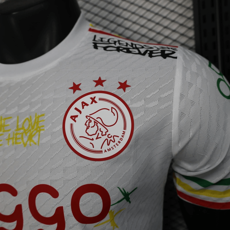 Ajax x Bob Marley 25/26 Herren Spieler-Version Weiß