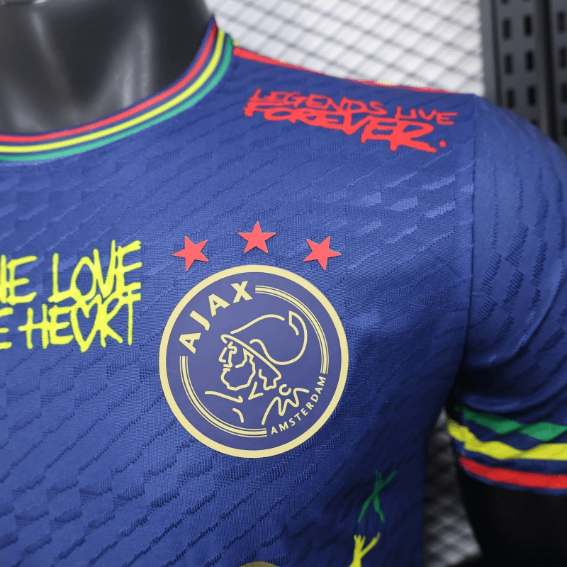 Ajax x Bob Marley 25/26 Herren Spieler-Version Dunkelblau