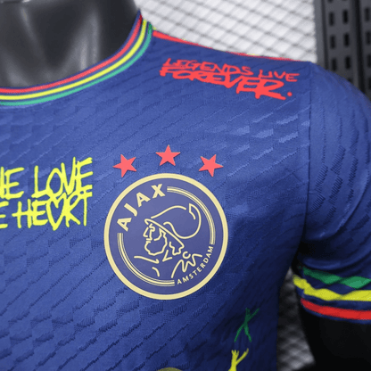 Ajax x Bob Marley 25/26 Herren Spieler-Version Dunkelblau