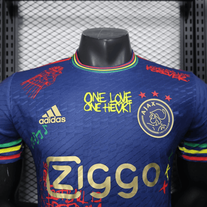 Ajax x Bob Marley 25/26 Herren Spieler-Version Dunkelblau