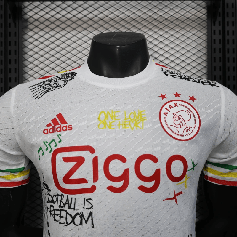 Ajax x Bob Marley 25/26 Herren Spieler-Version Weiß