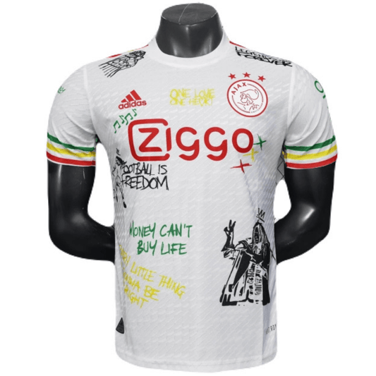 Ajax x Bob Marley 25/26 Herren Spieler-Version Weiß