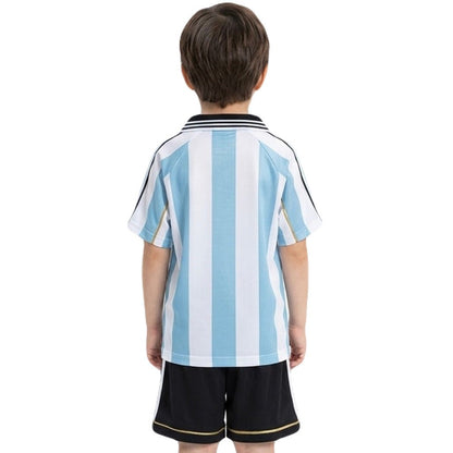 Argentinien Kinder-Set Heimtrikot 1998 Trikot und Shorts (Retro)