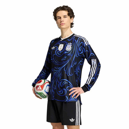 Argentinien Langarm Auswärtstrikot 26/27 Herren Fan-Version