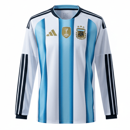 Argentinien Langarm Heimtrikot 26/27 Herren Fantrikot