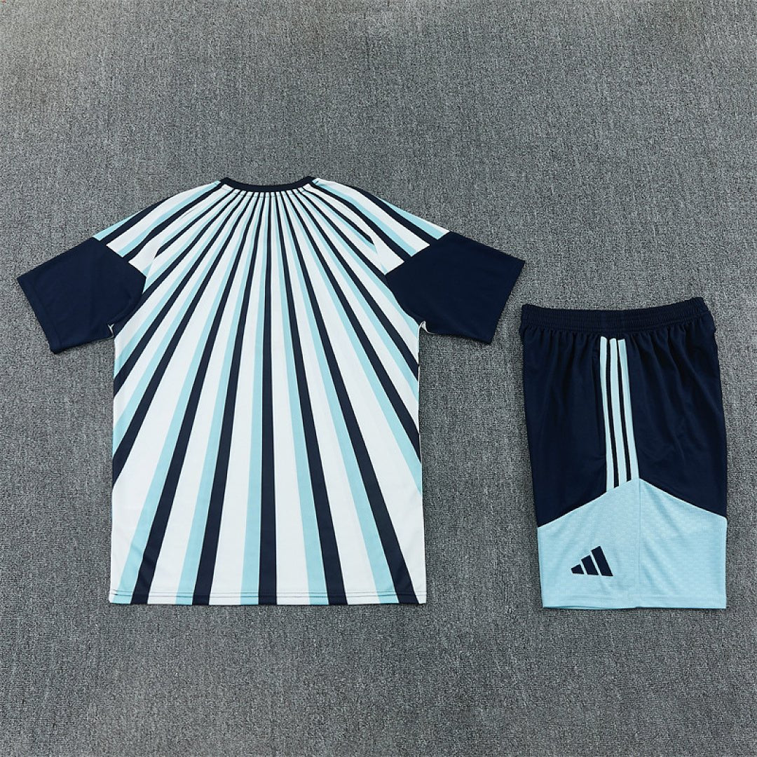Argentinien Pre-Match Trainingsset 26/27 Trikot und Shorts