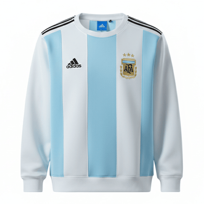 Argentinien Sweatshirt 25/26 Herren Blau & Weiß