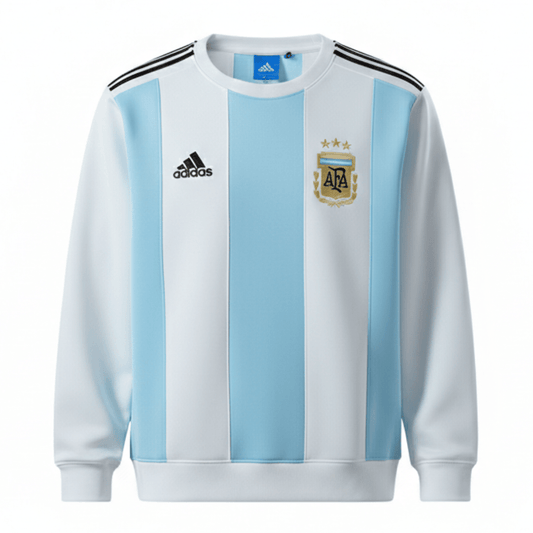 Argentinien Sweatshirt 25/26 Herren Blau & Weiß
