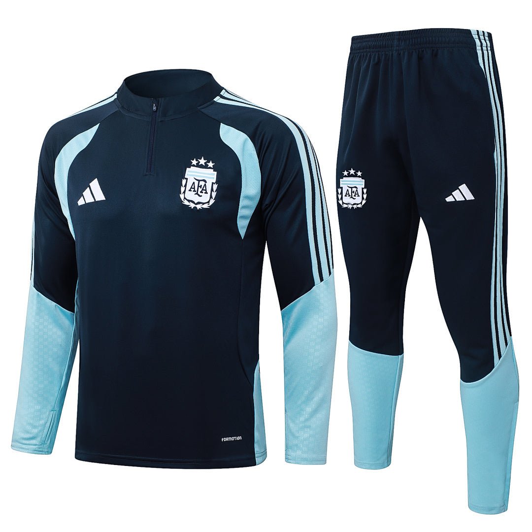 Argentinien Trainingsanzug 26/27 Herren Jacke und Hose Marineblau
