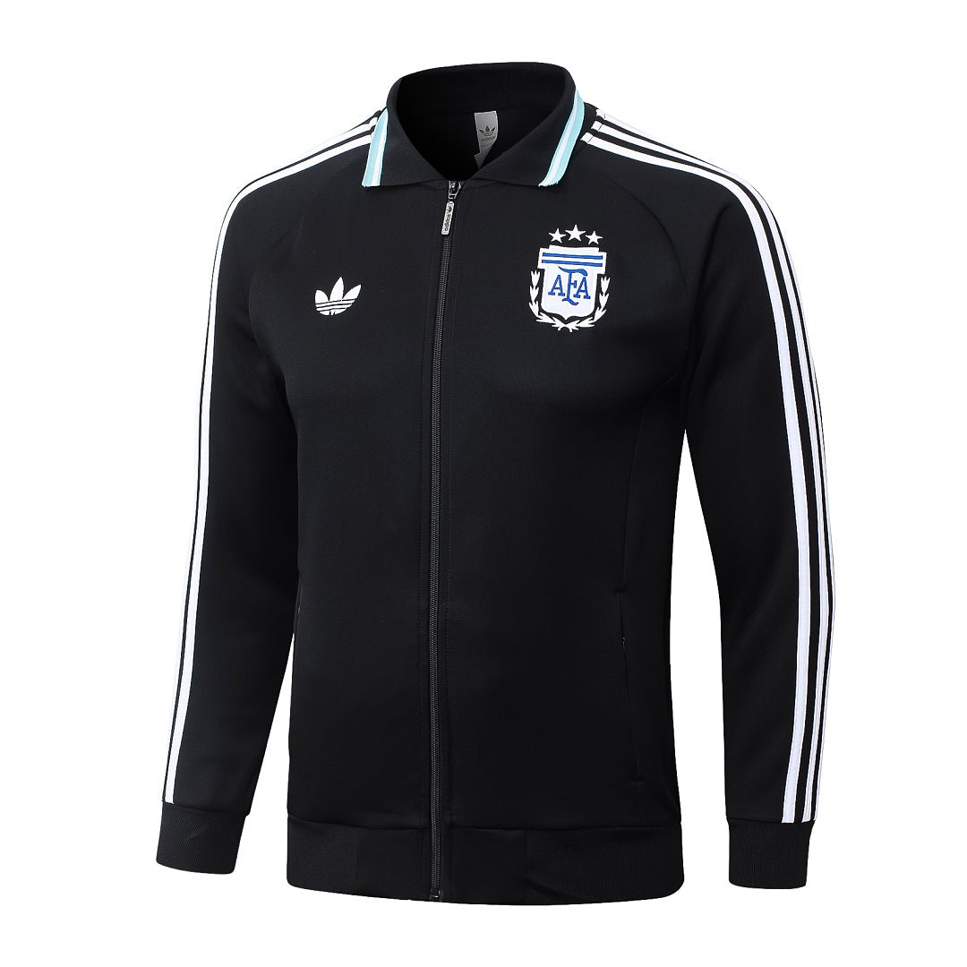 Argentinien Trainingsanzug 26/27 Jacke und Hose Schwarz