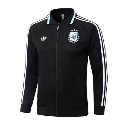 Argentinien Trainingsanzug 26/27 Jacke und Hose Schwarz