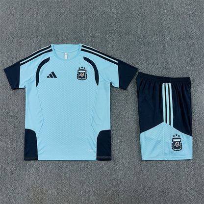Argentinien Trainingsset 26/27 Trikot und Shorts Blau