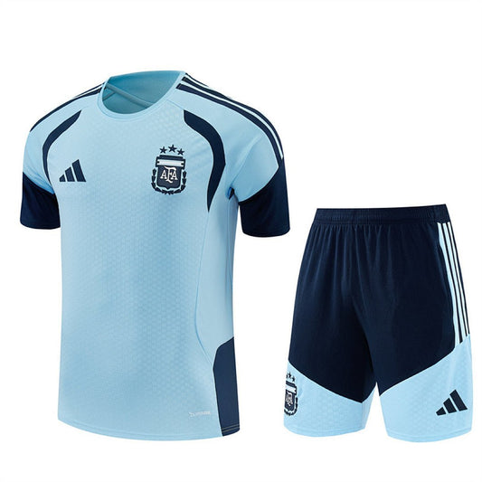 Argentinien Trainingsset 26/27 Trikot und Shorts Blau