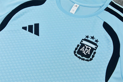Argentinien Trainingsset 26/27 Trikot und Shorts Blau