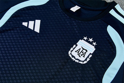 Argentinien Trainingsset 26/27 Trikot und Shorts Marineblau