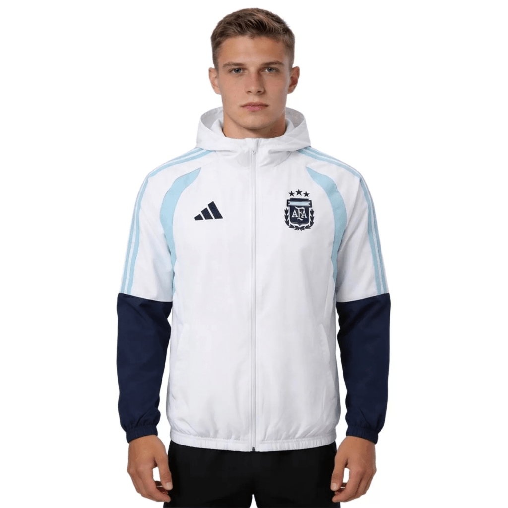 Argentinien Windjacke 26/27 Herren Weiß