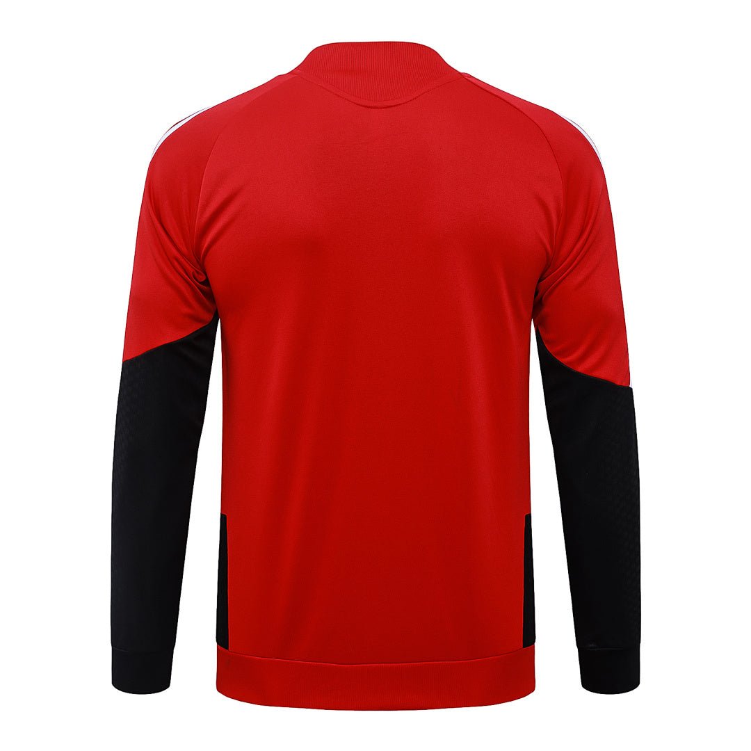 Arsenal Trainingsanzug 26/27 Jacke Rot und Hose Schwarz