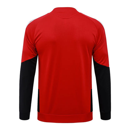 Arsenal Trainingsanzug 26/27 Jacke Rot und Hose Schwarz