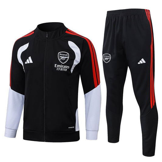 Arsenal Trainingsanzug 26/27 Jacke und Hose Schwarz