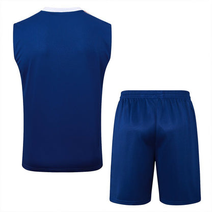 Arsenal Trainingsset 25/26 Tanktop und Shorts Blau