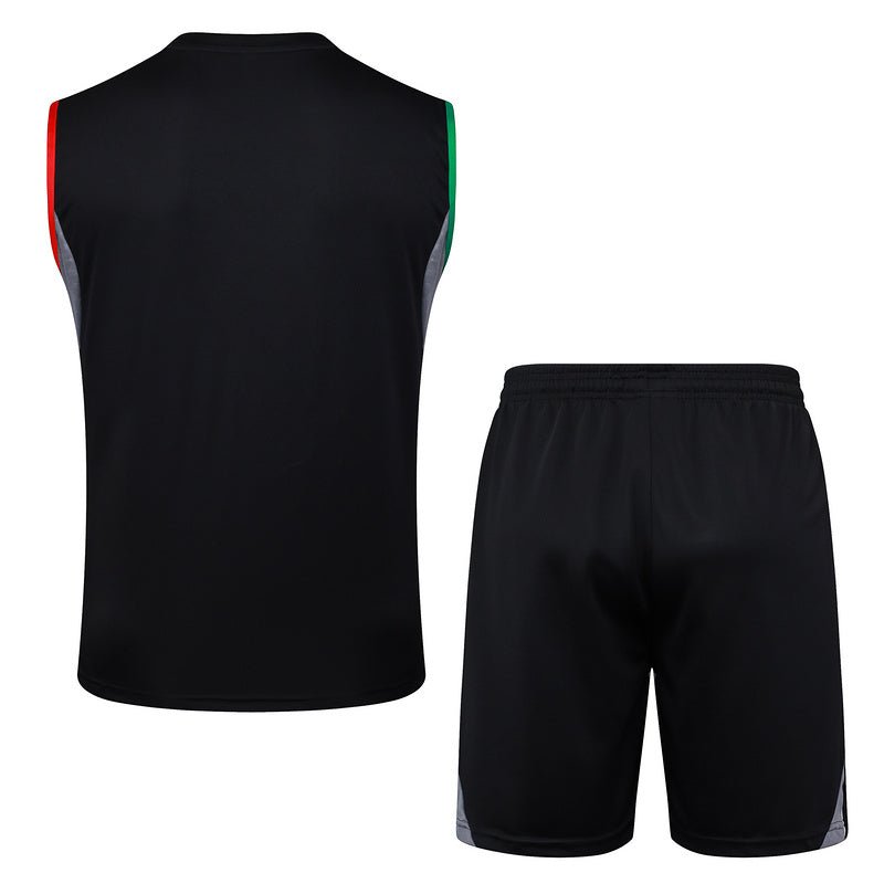 Arsenal Trainingsset 25/26 Tanktop und Shorts Schwarz