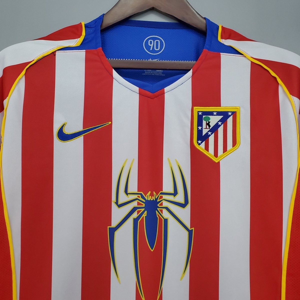 Atlético de Madrid Heimtrikot 2004/05 Herren Fan-Version (Retro)