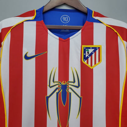 Atlético de Madrid Heimtrikot 2004/05 Herren Fan-Version (Retro)