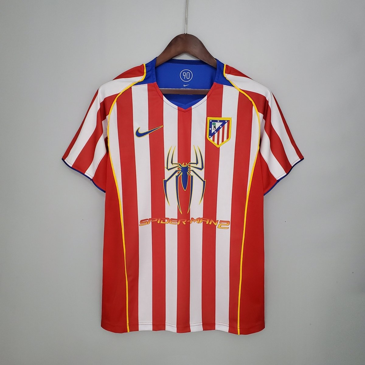 Atlético de Madrid Heimtrikot 2004/05 Herren Fan-Version (Retro)