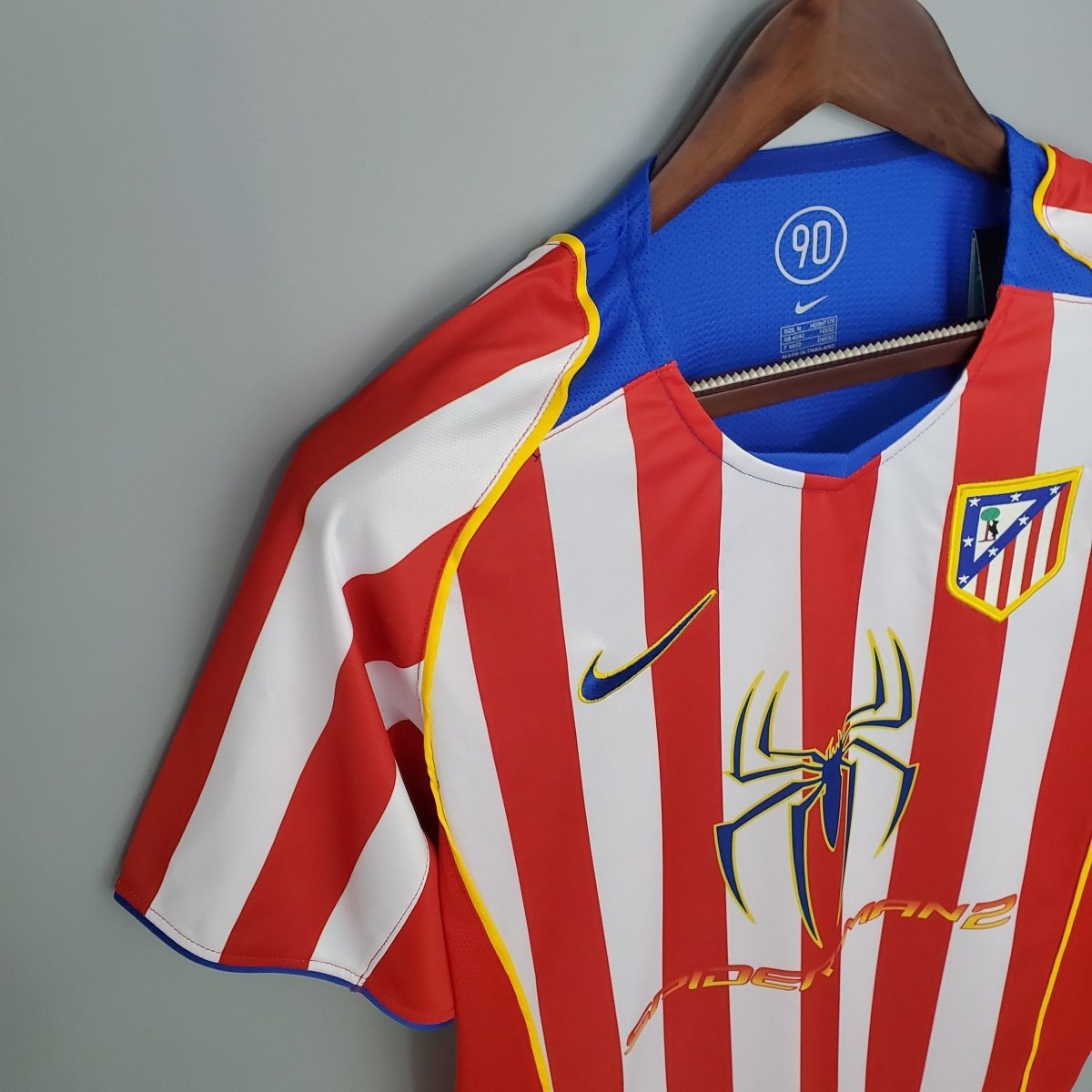 Atlético de Madrid Heimtrikot 2004/05 Herren Fan-Version (Retro)