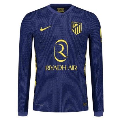 Atlético Madrid Langarm Auswärtstrikot 25/26 Herren Fan-Version