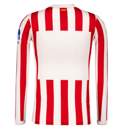Atlético Madrid Langarm Heimtrikot 25/26 Herren Fan-Version