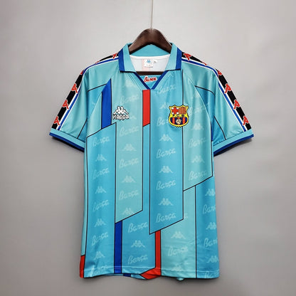 Barcelona Auswärtstrikot 96/97 Herren Fan-Version Blau (Retro)