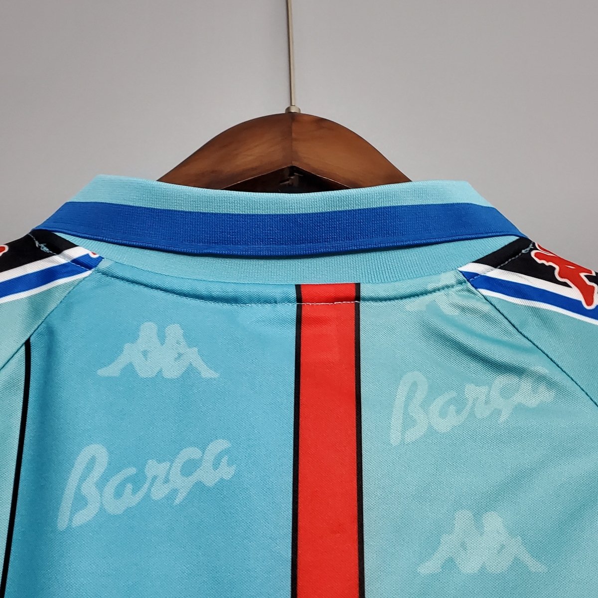 Barcelona Auswärtstrikot 96/97 Herren Fan-Version Blau (Retro)