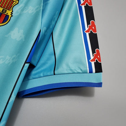 Barcelona Auswärtstrikot 96/97 Herren Fan-Version Blau (Retro)