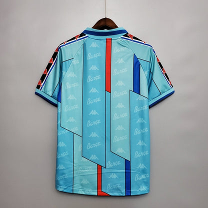 Barcelona Auswärtstrikot 96/97 Herren Fan-Version Blau (Retro)