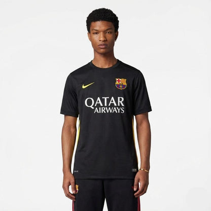 Barcelona Drittetrikot 13/14 Herren Fan-Version Schwarz (Retro)