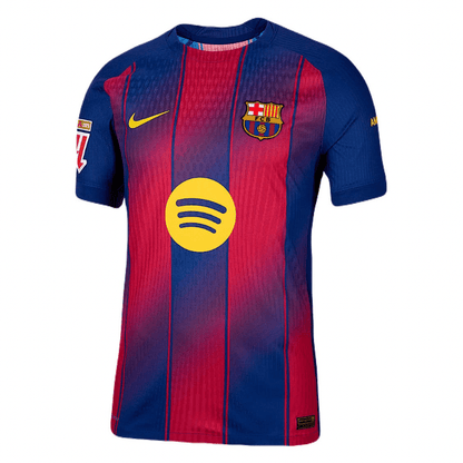 Barcelona Heimtrikot 25/26 Herren Spieler-Version mit Patches