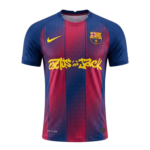 Barcelona Heimtrikot Travis Scott 25/26 Herren Spieler-Version
