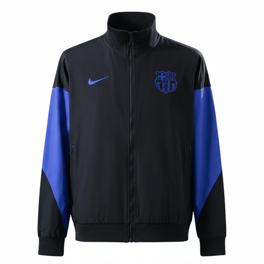 FC Barcelona Jacke 25/26 Herren Schwarz