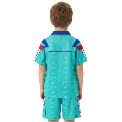 Barcelona Kinder-Set Auswärtstrikot 1992/95 Trikot und Shorts (Retro)