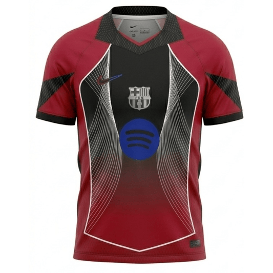 Barcelona Limitierte Edition 25/26 Herren Fan-Version Schwarz