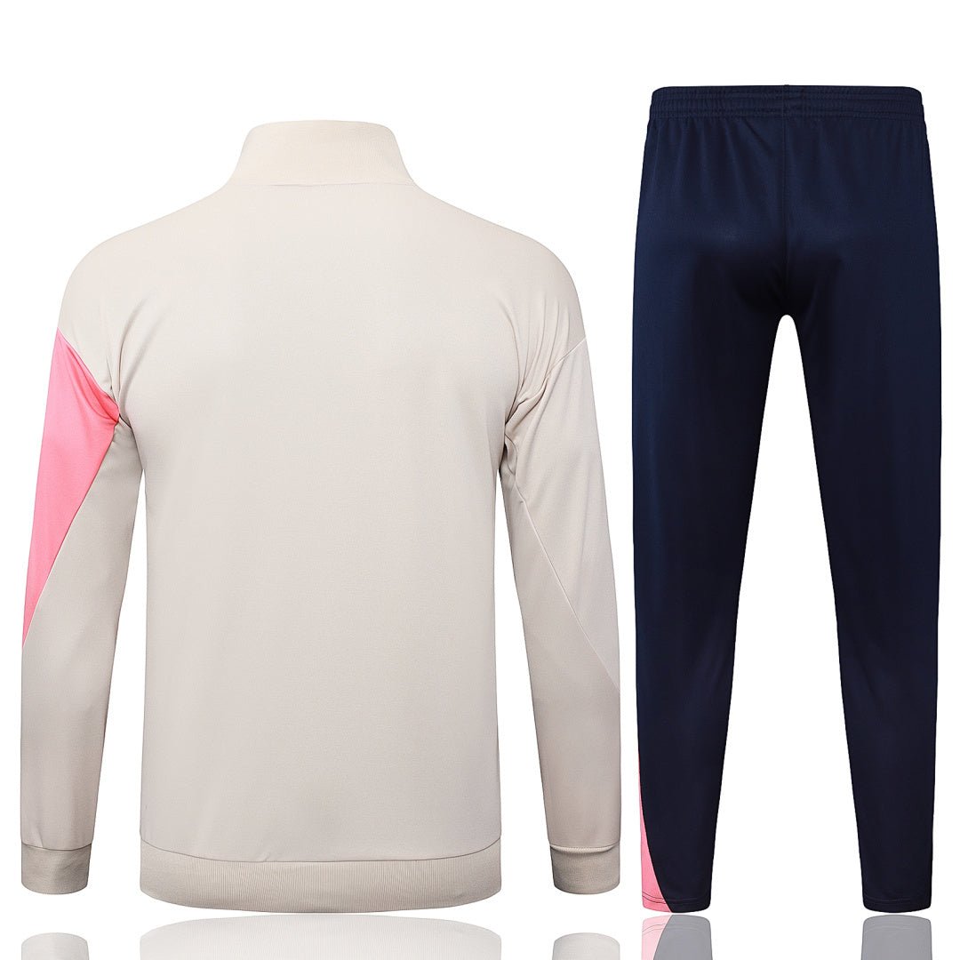 Barcelona Trainingsanzug 25/26 Jacke Lachs und Hose Herren