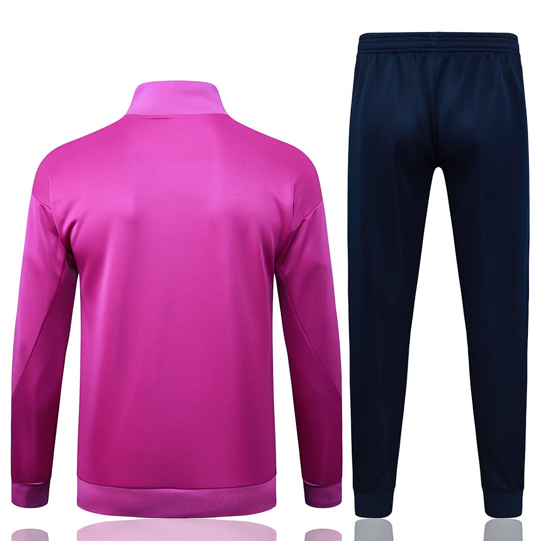 Barcelona Trainingsanzug 25/26 Jacke Lila und Hose Herren