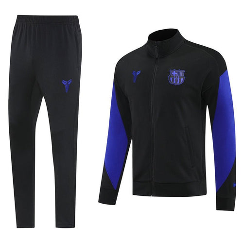 Barcelona Trainingsanzug Jacke und Hose 25/26 Herren Schwarz