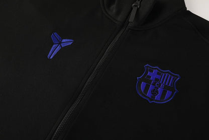 Barcelona Trainingsanzug Jacke und Hose 25/26 Herren Schwarz