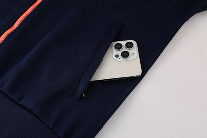 Barcelona Trainingsanzug Jacke und Hose 25/26 Dunkelblau