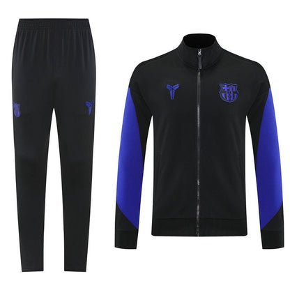 Barcelona Trainingsanzug Jacke und Hose 25/26 Herren Schwarz